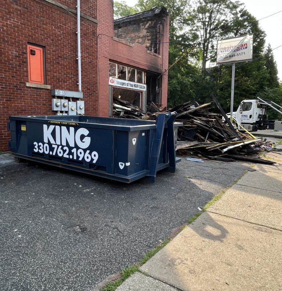 Roll off dumpster in Canton