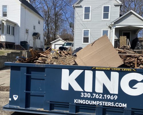 10 yard dumpster in Copley, Ohio