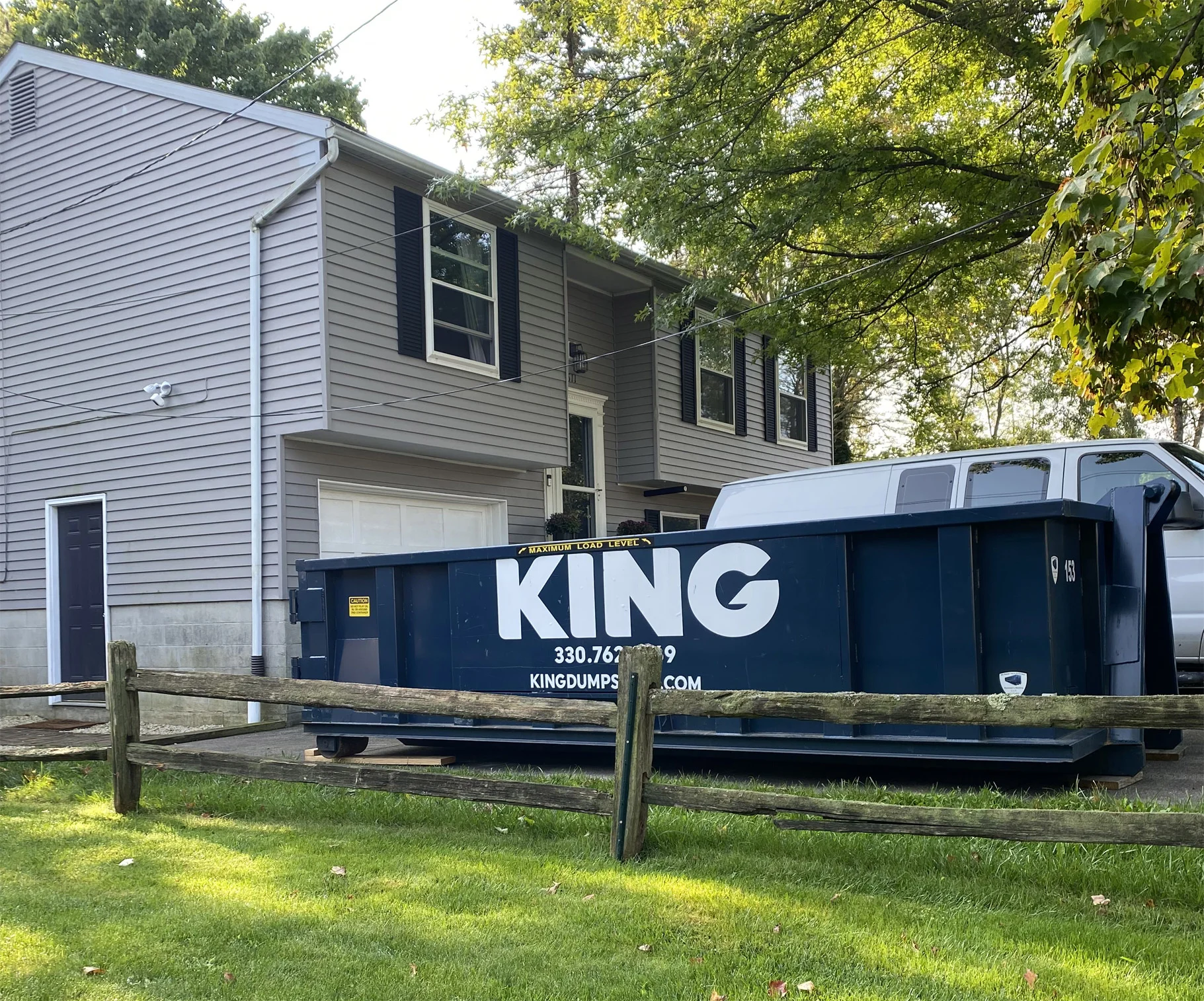 Cleveland 10 yard dumpster